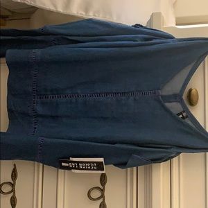 Cute jean blouse! Never warn, still has tags on!